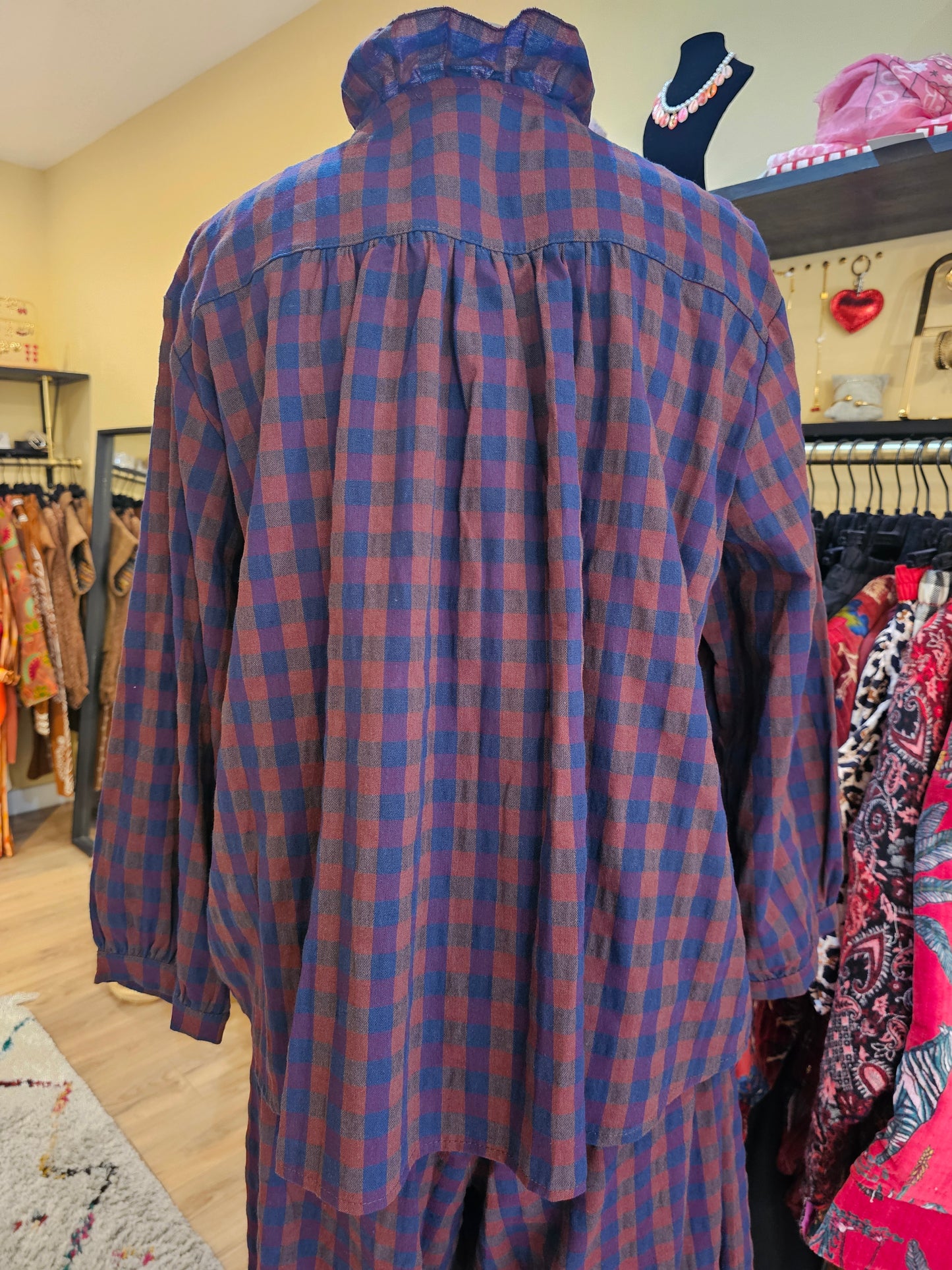 Chemise carreaux Johanna Paris