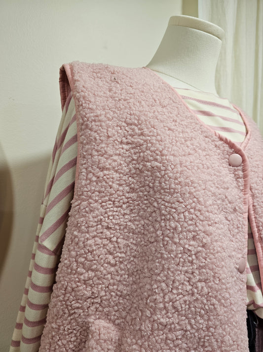 Gilet rose