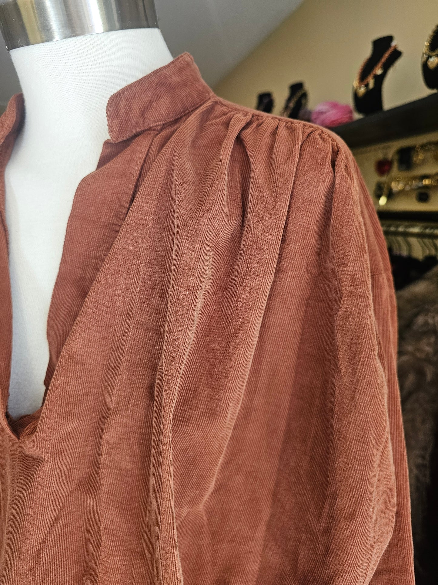 Blouse en velours Johanna Paris