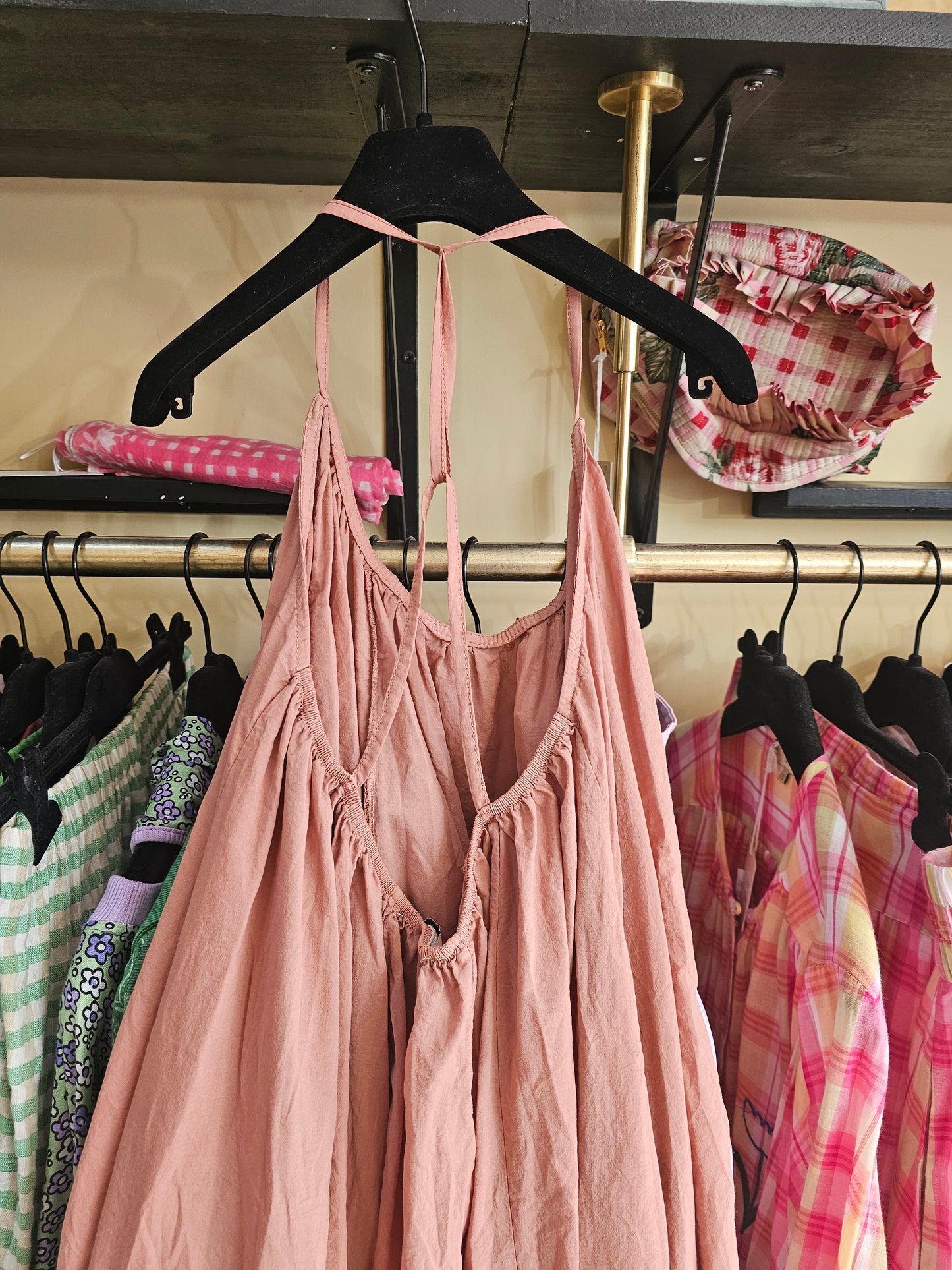 Robe vieux rose