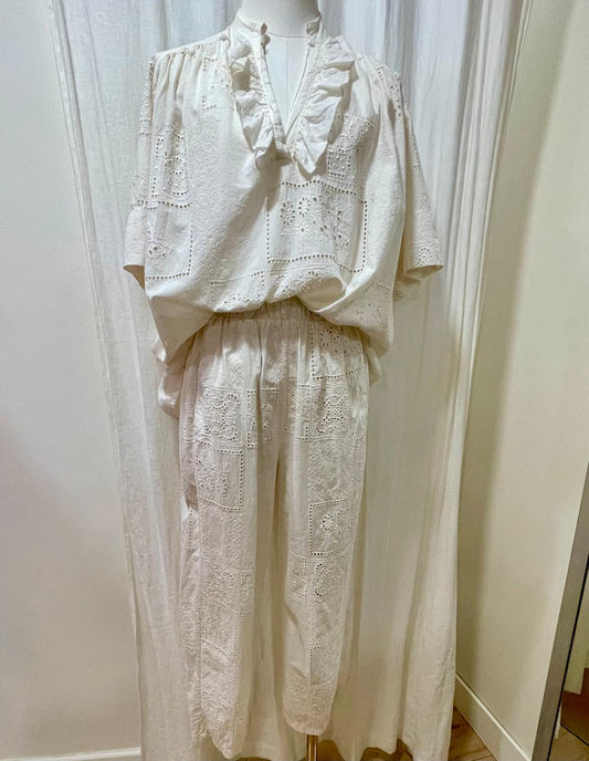 Top broderie anglaise johanna paris