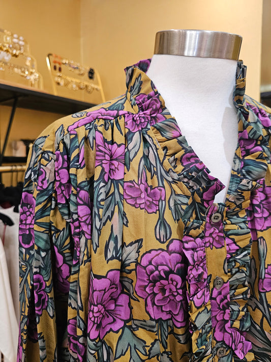 Chemise fleurie Johanna Paris