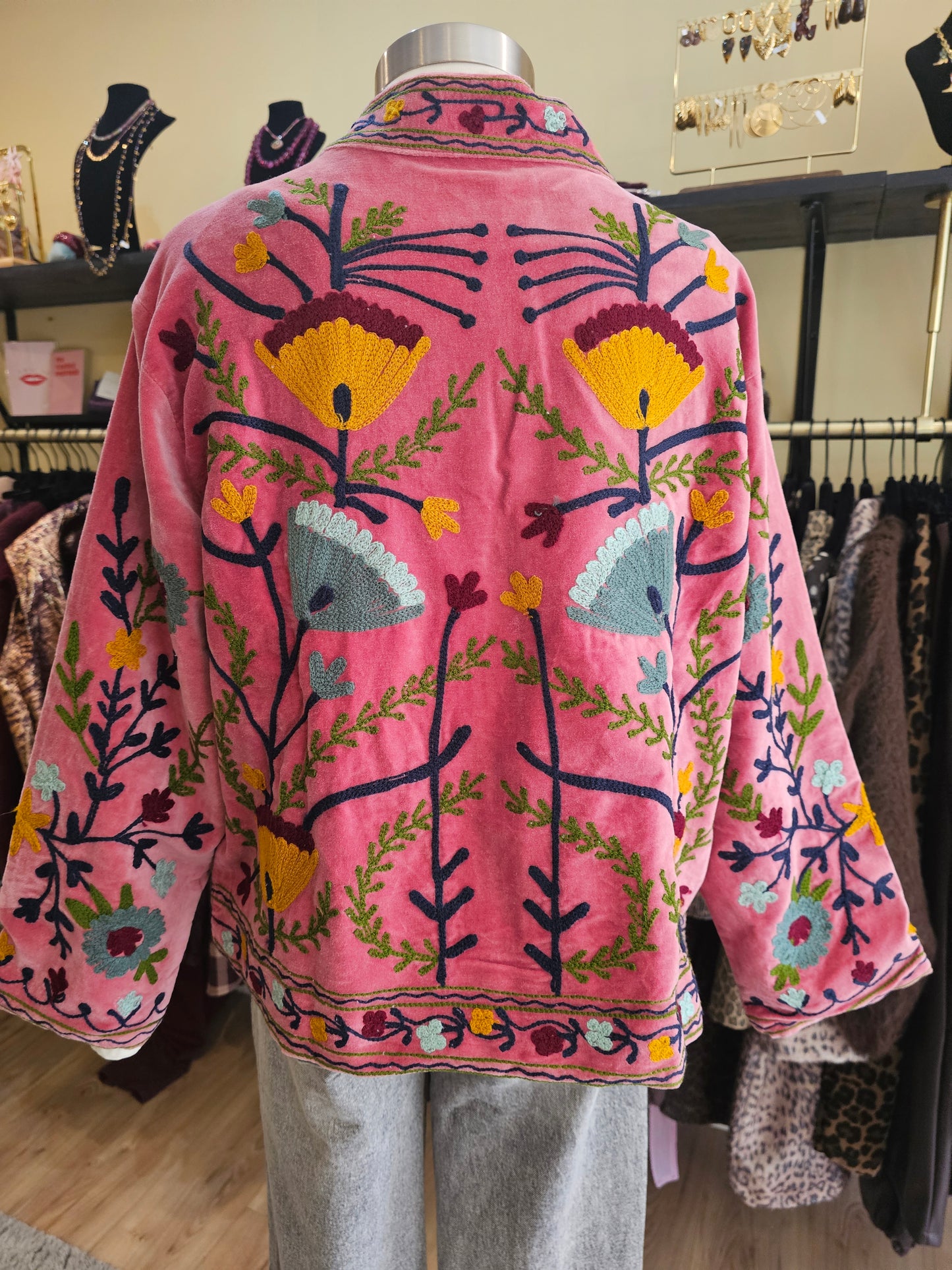 Veste brodée Johanna Paris