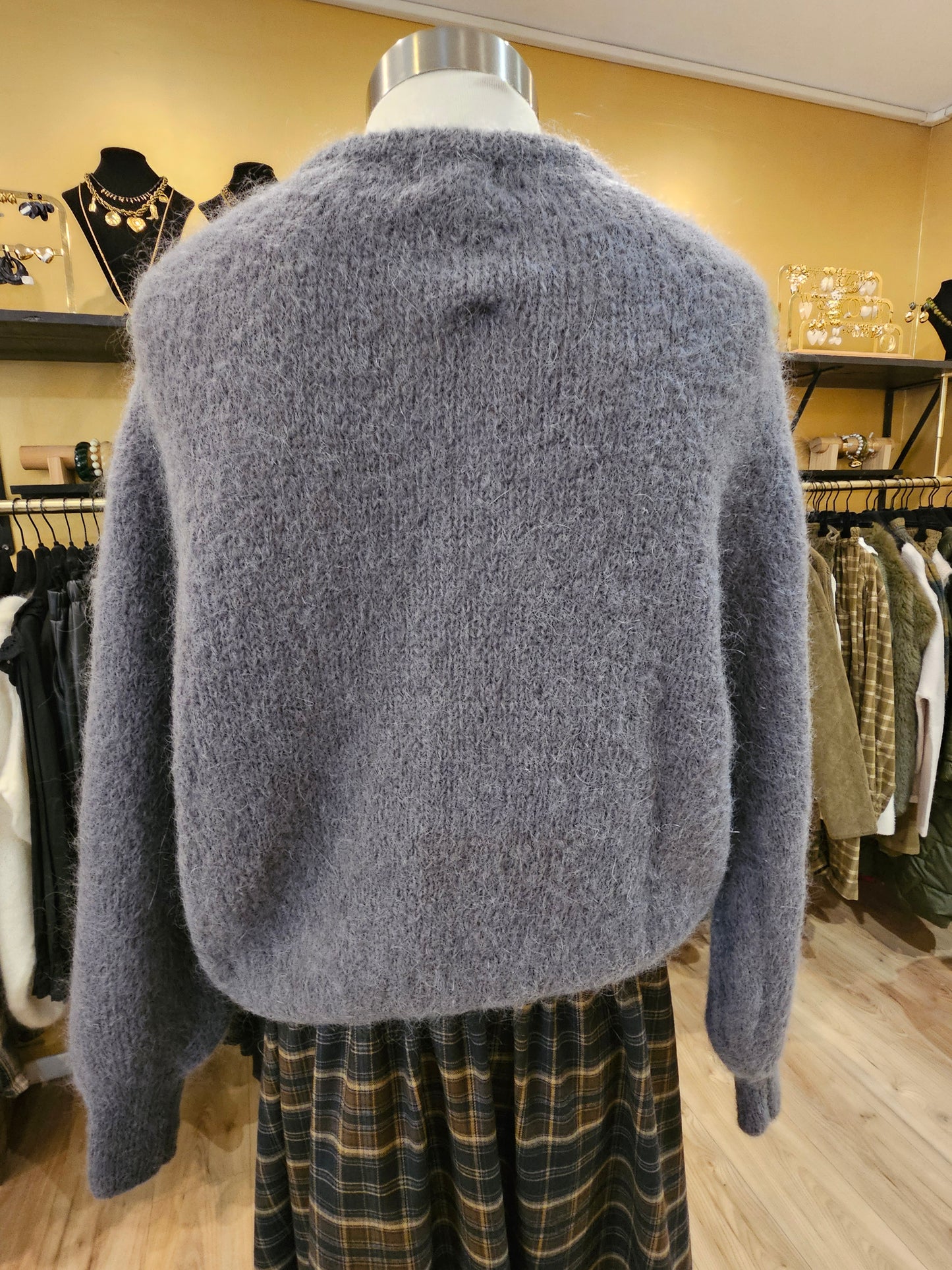 Gilet gris Johanna Paris