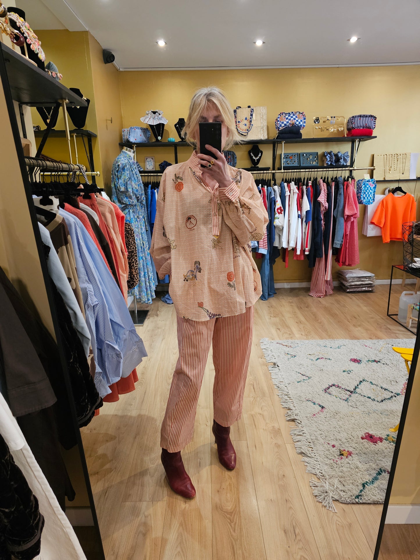 Blouse brodée Johanna Paris