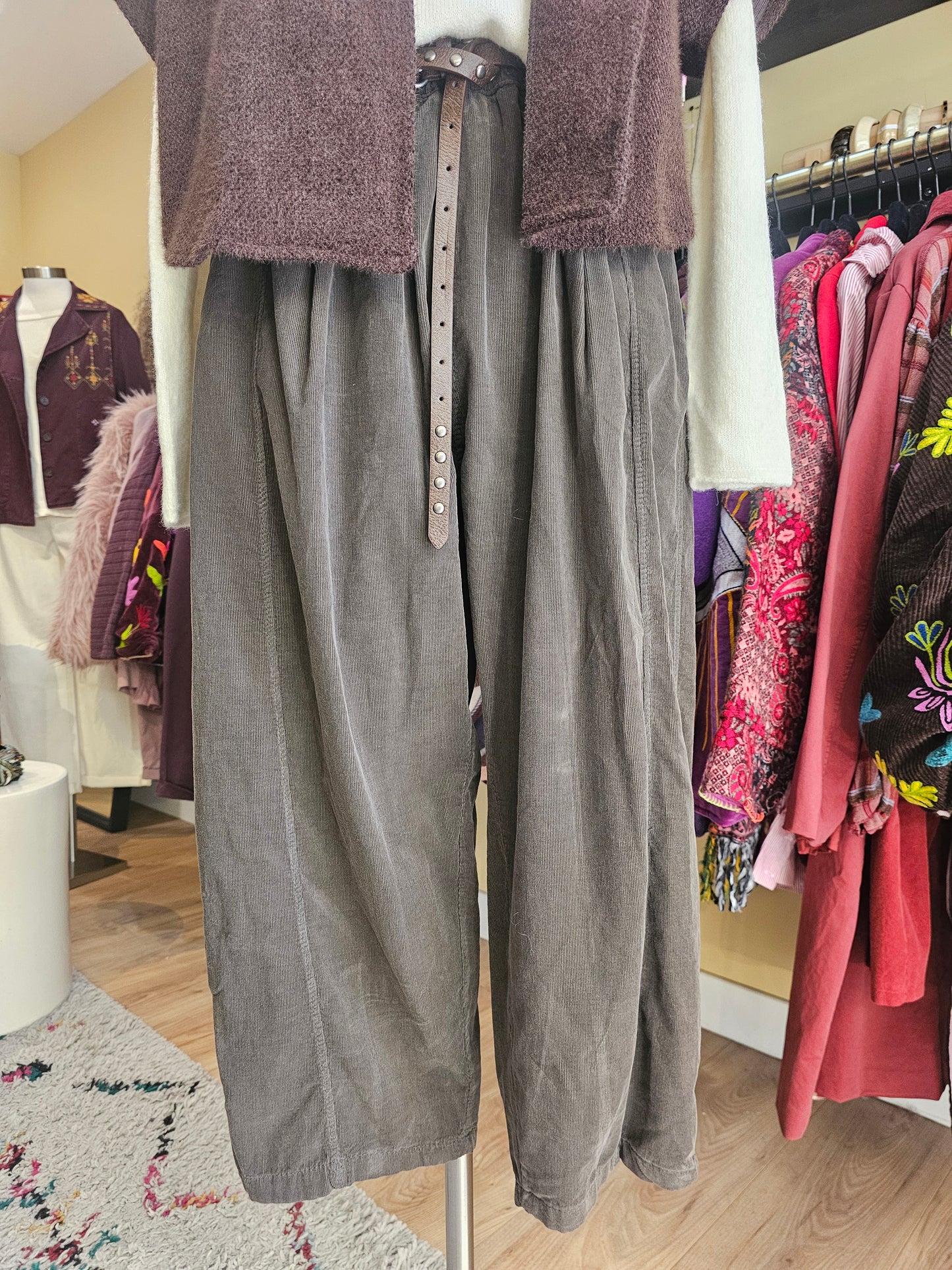Pantalon velours large – Johanna Paris