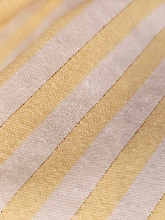 Jupe jaune lurex doré Johanna Paris