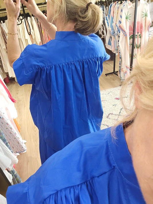Top bleu Johanna Paris