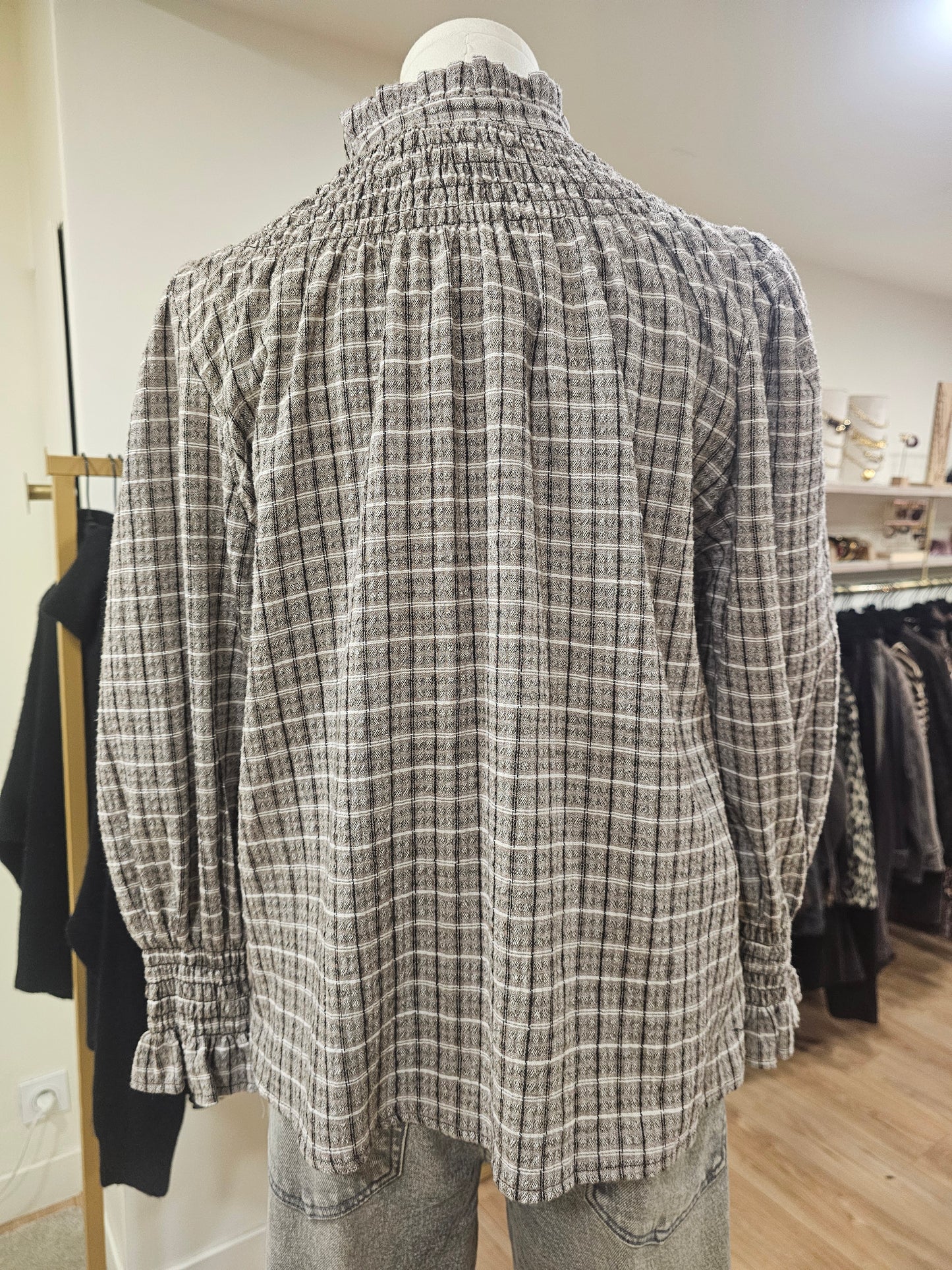 Chemise à carreaux Johanna Paris