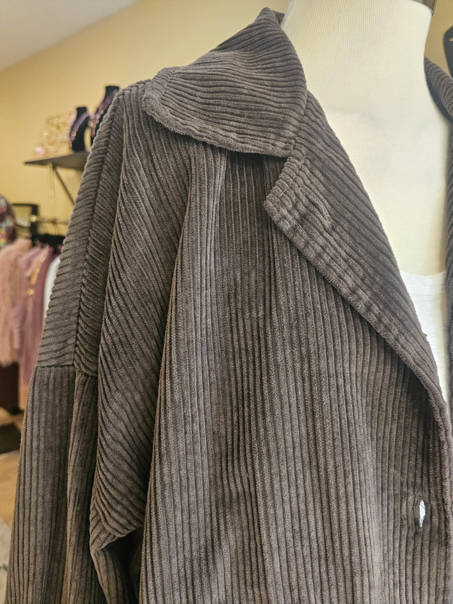 Veste sur chemise velours Johanna Paris