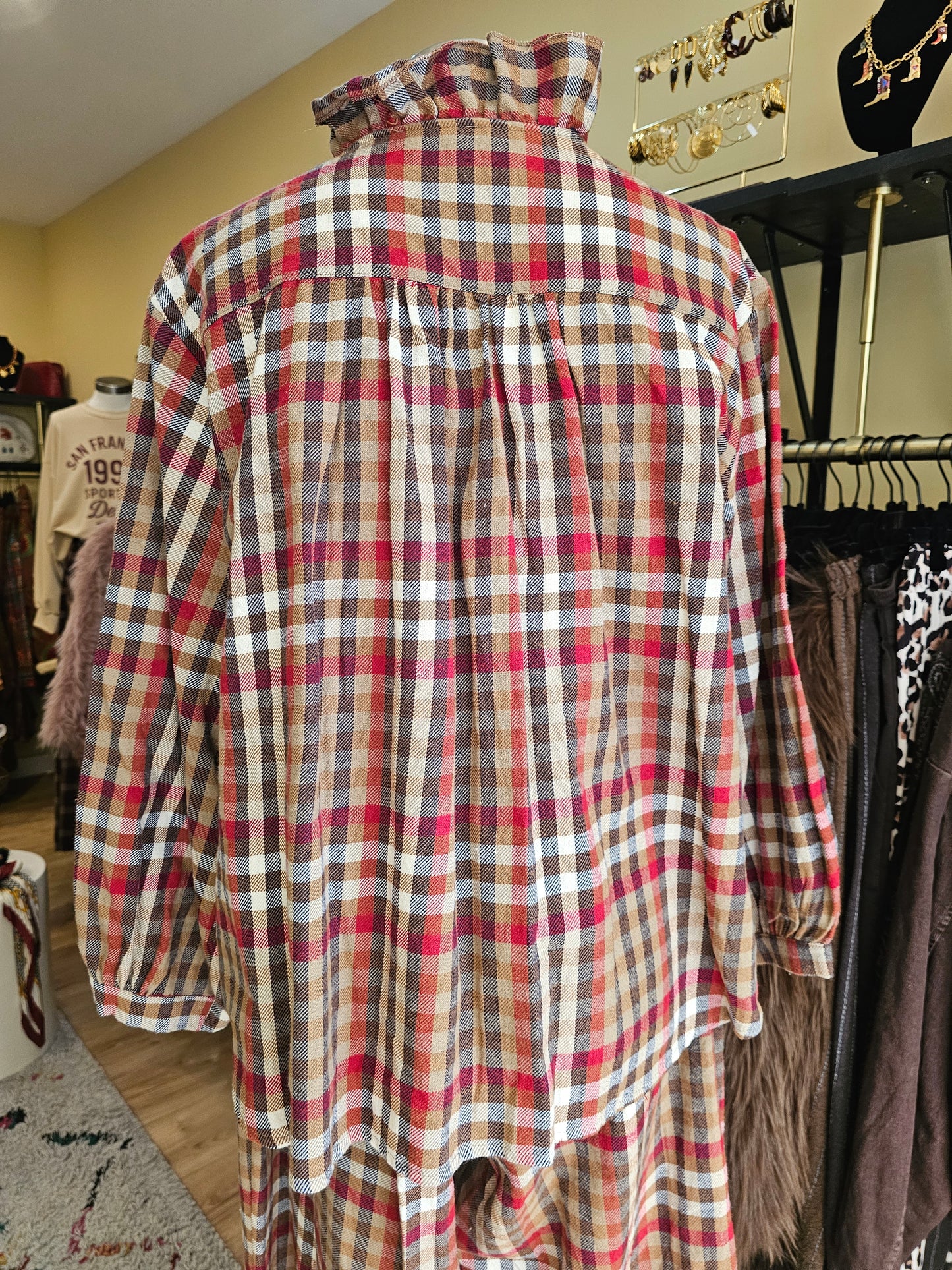 Chemise à carreaux Johanna Paris