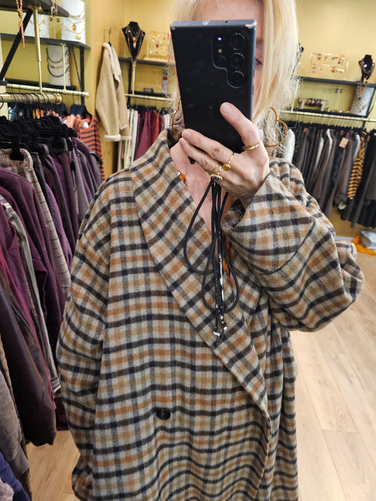Manteau à carreaux Johanna Paris