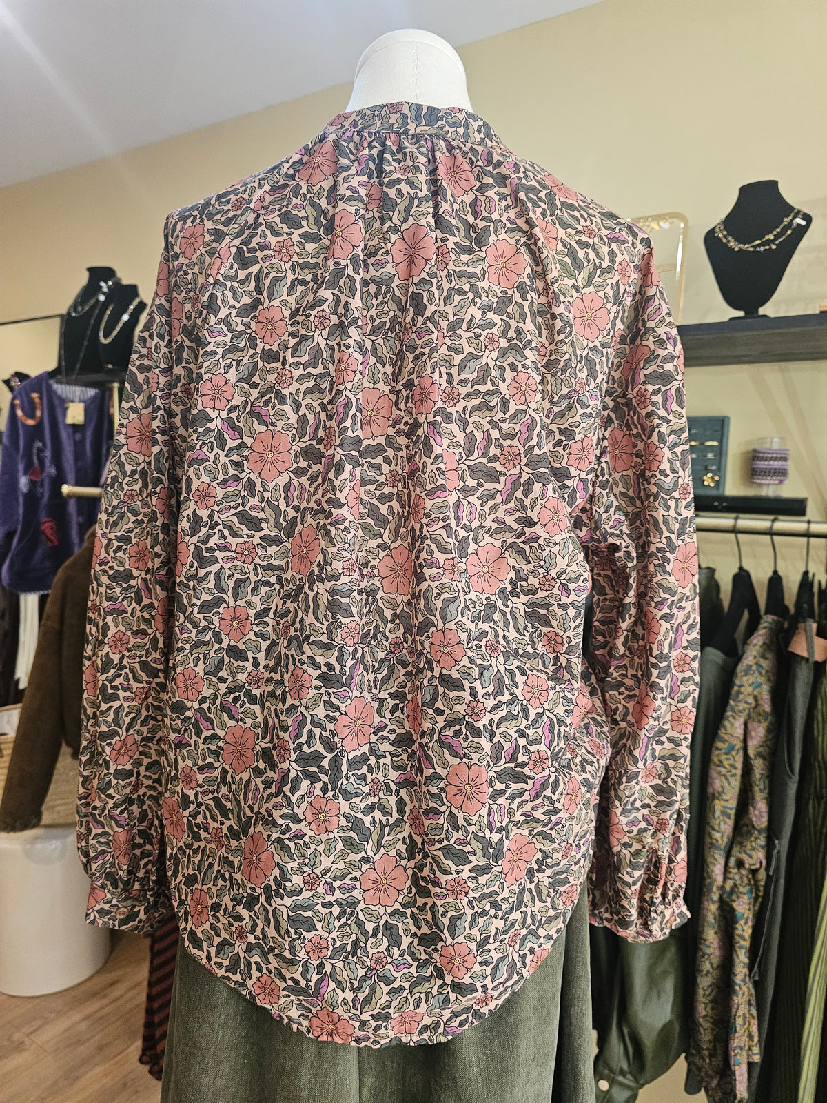 Chemise fleurie Johanna Paris