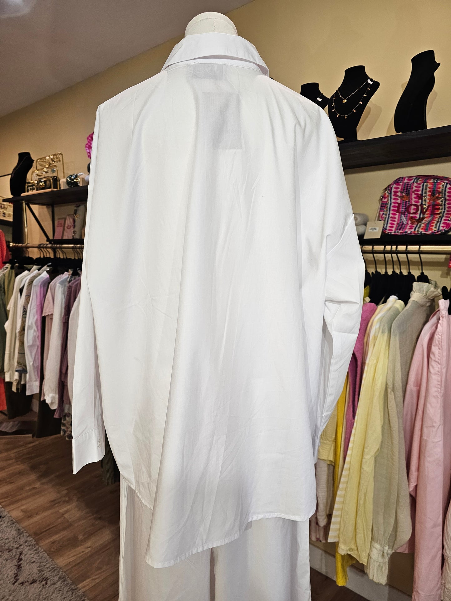 Chemise brodée oversize Johanna Paris