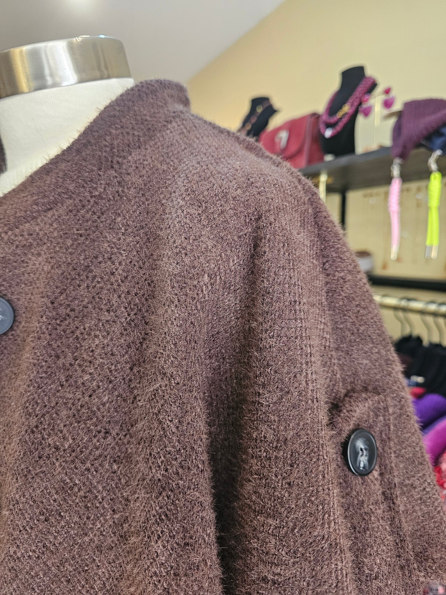 Gilet cap boutonné - Johanna Paris