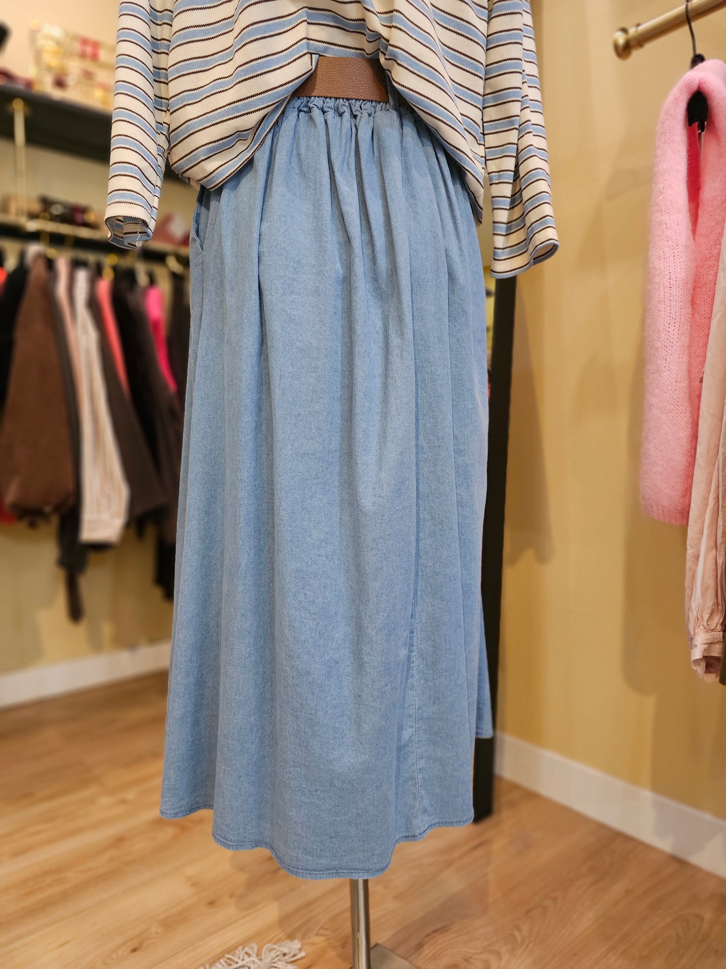 Jupe en jeans Johanna Paris