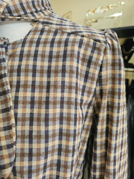 Chemise col noeud