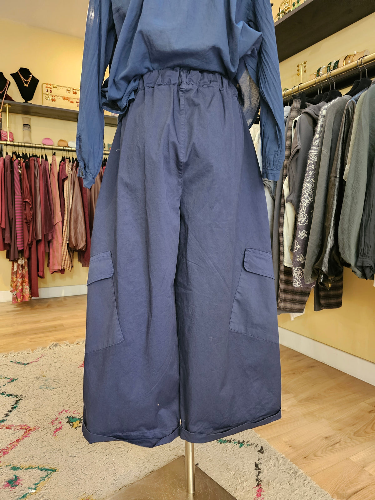 Pantalon magic 2 cargo marine Johanna paris