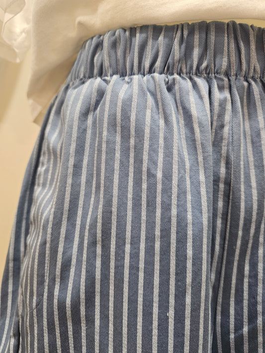 Pantalon magique rayé Johanna Paris