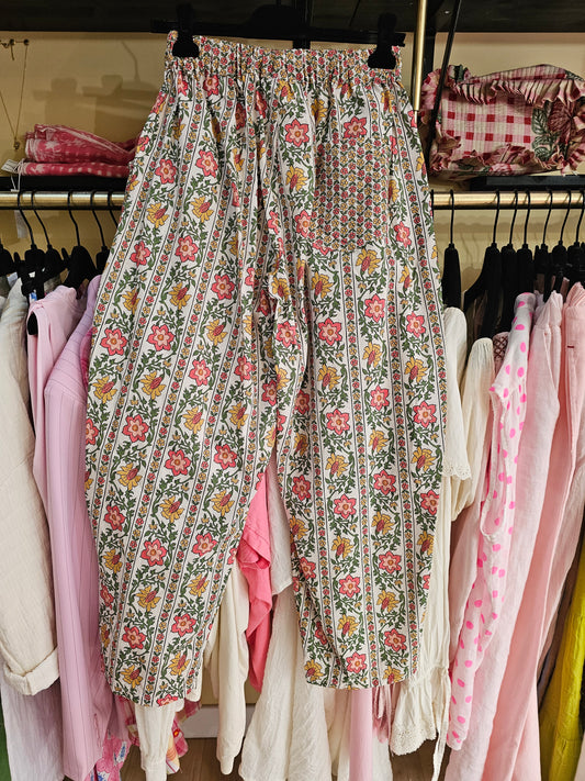 Pantalon fleuri Johanna Paris