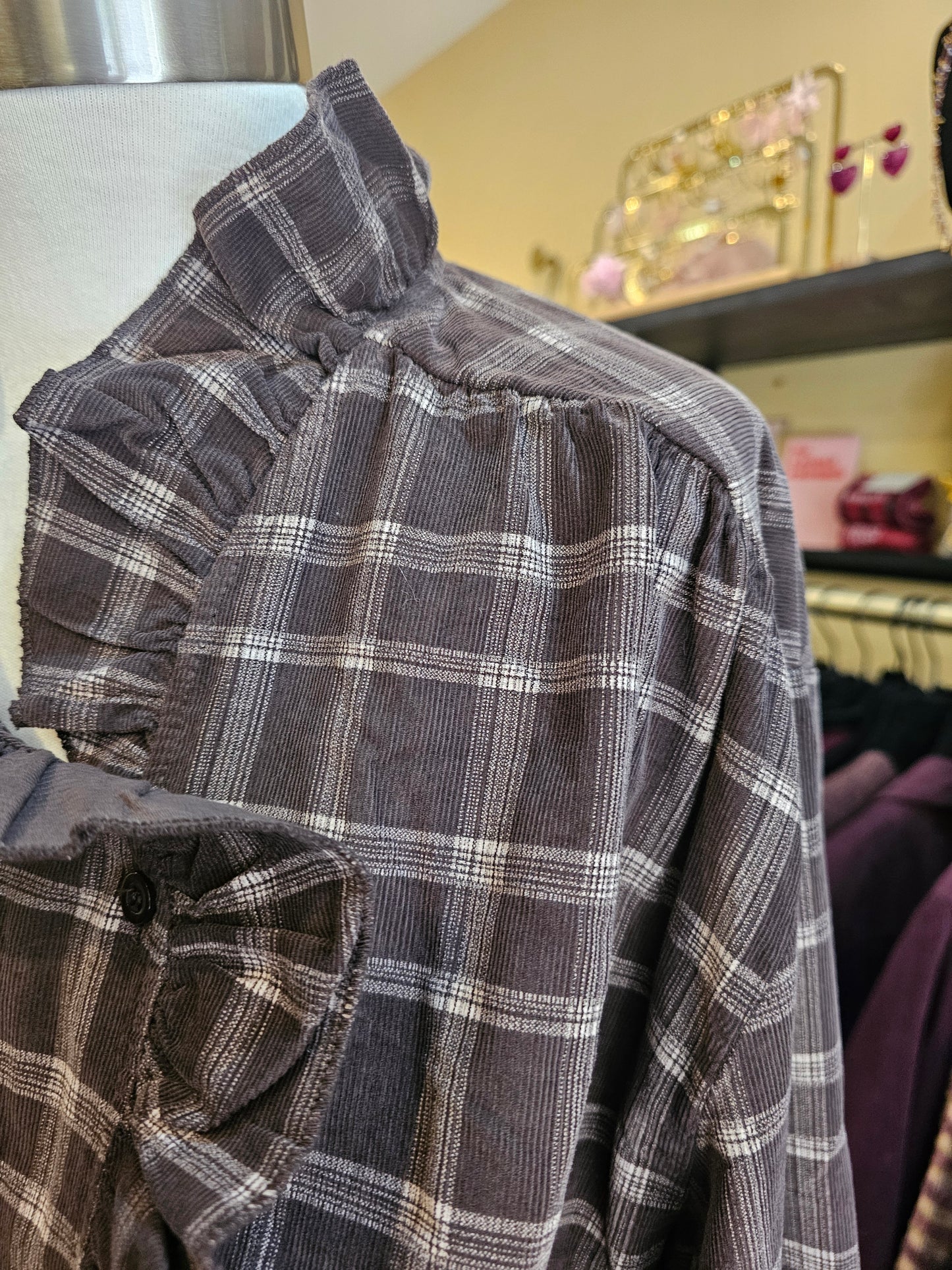 Chemise col volanté Johanna Paris