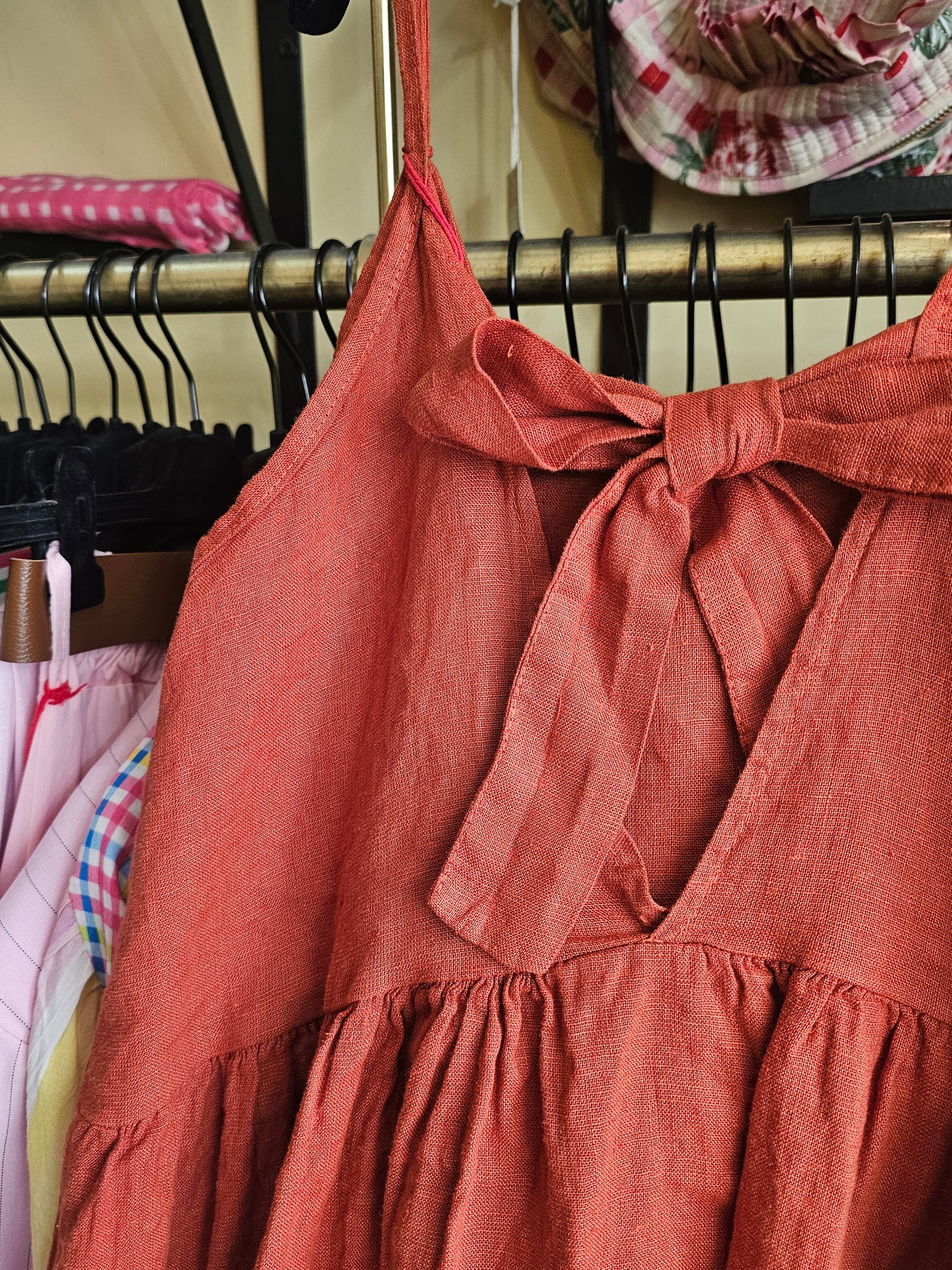 Robe terracota johanna paris