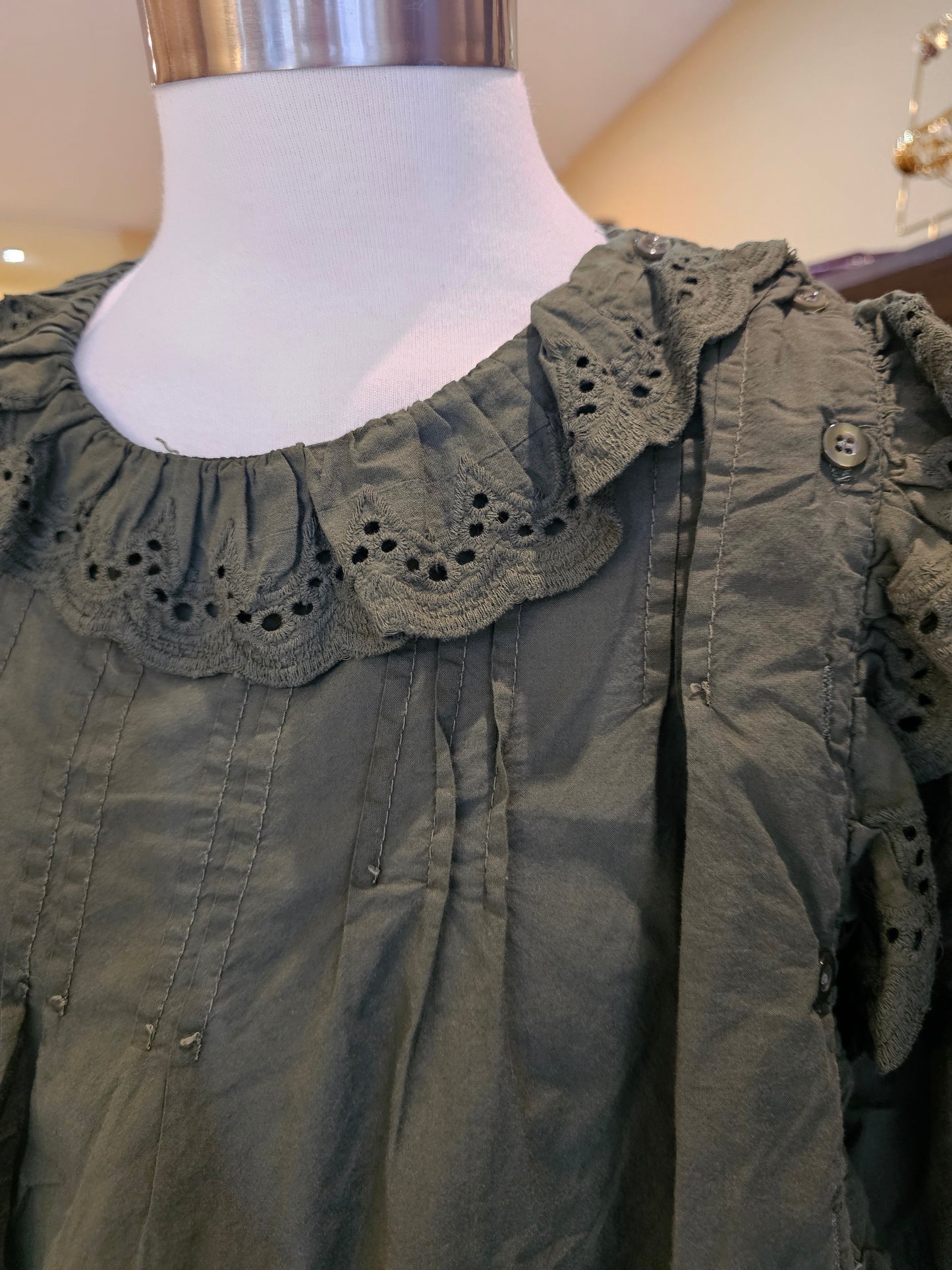 Blouse kaki Johanna Paris