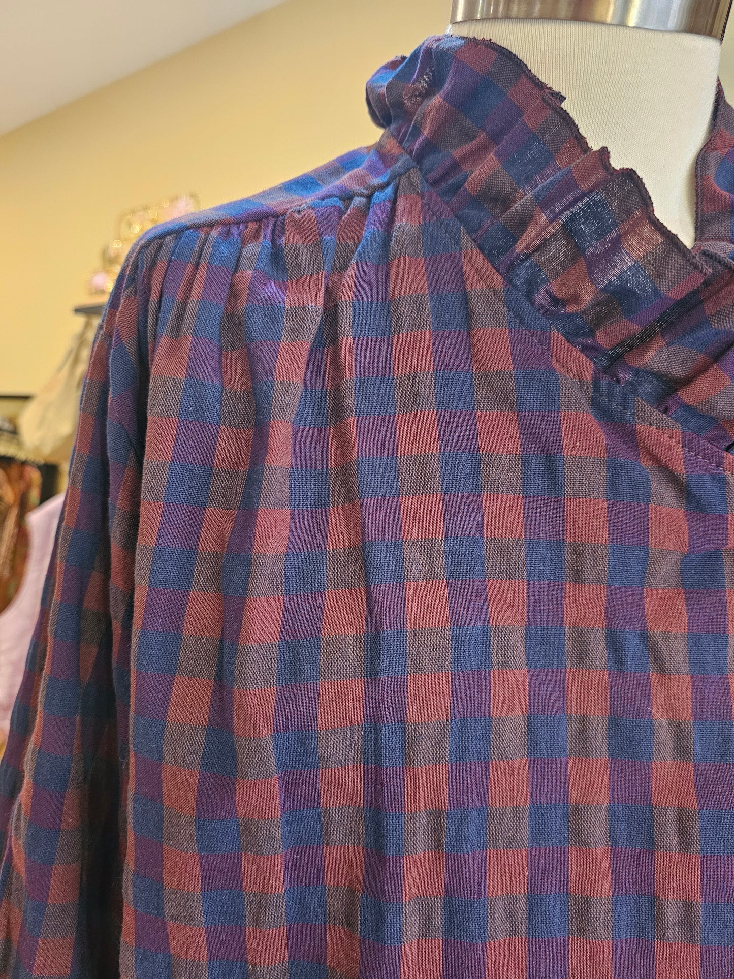 Chemise carreaux Johanna Paris