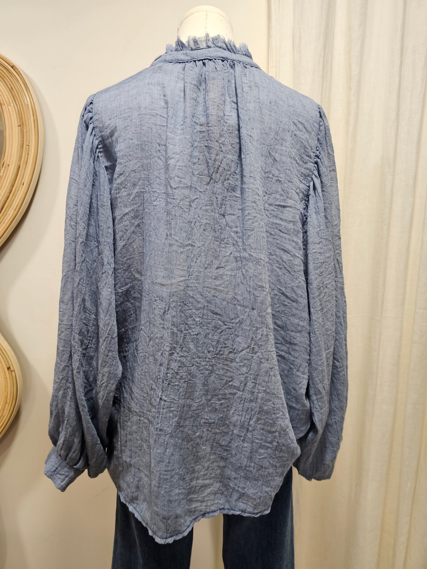 Blouse brodée Johanna Paris