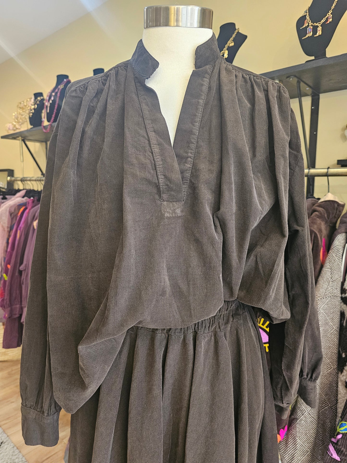 Blouse velours Johanna Paris