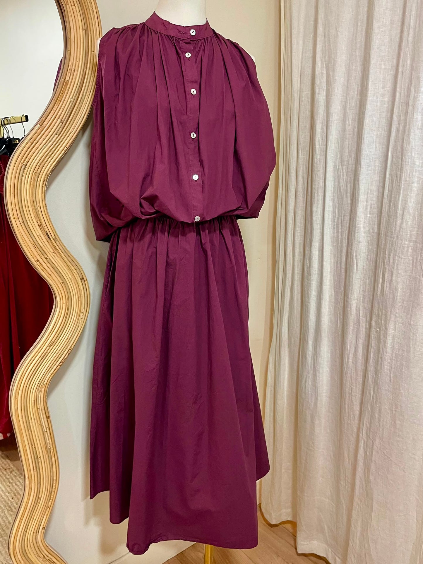 Top en coton prune Johanna paris