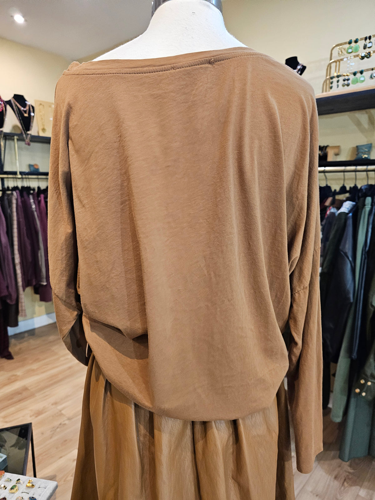 Tshirt biba camel Johanna Paris