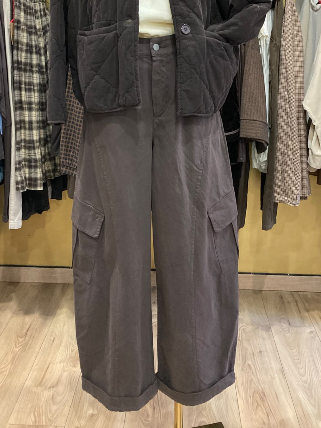 Pantalon cargo marron Johanna Paris