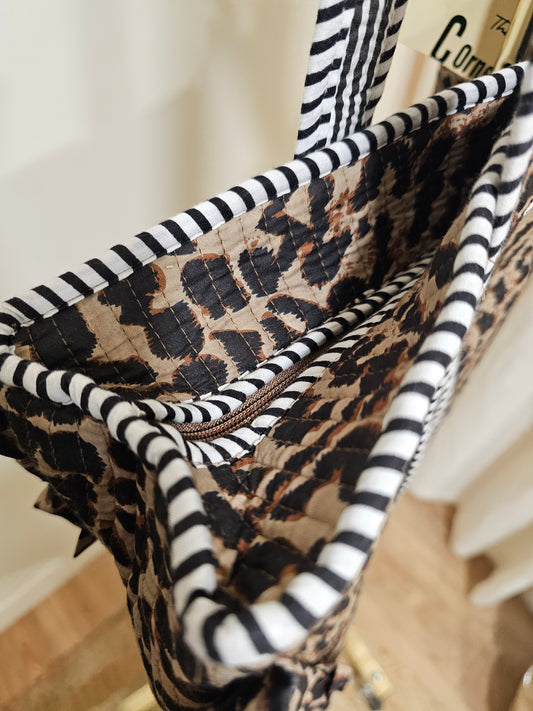 Cabas leopard The corner