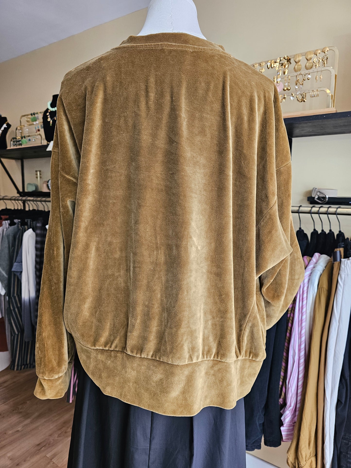 Sweat velours palude johanna paris
