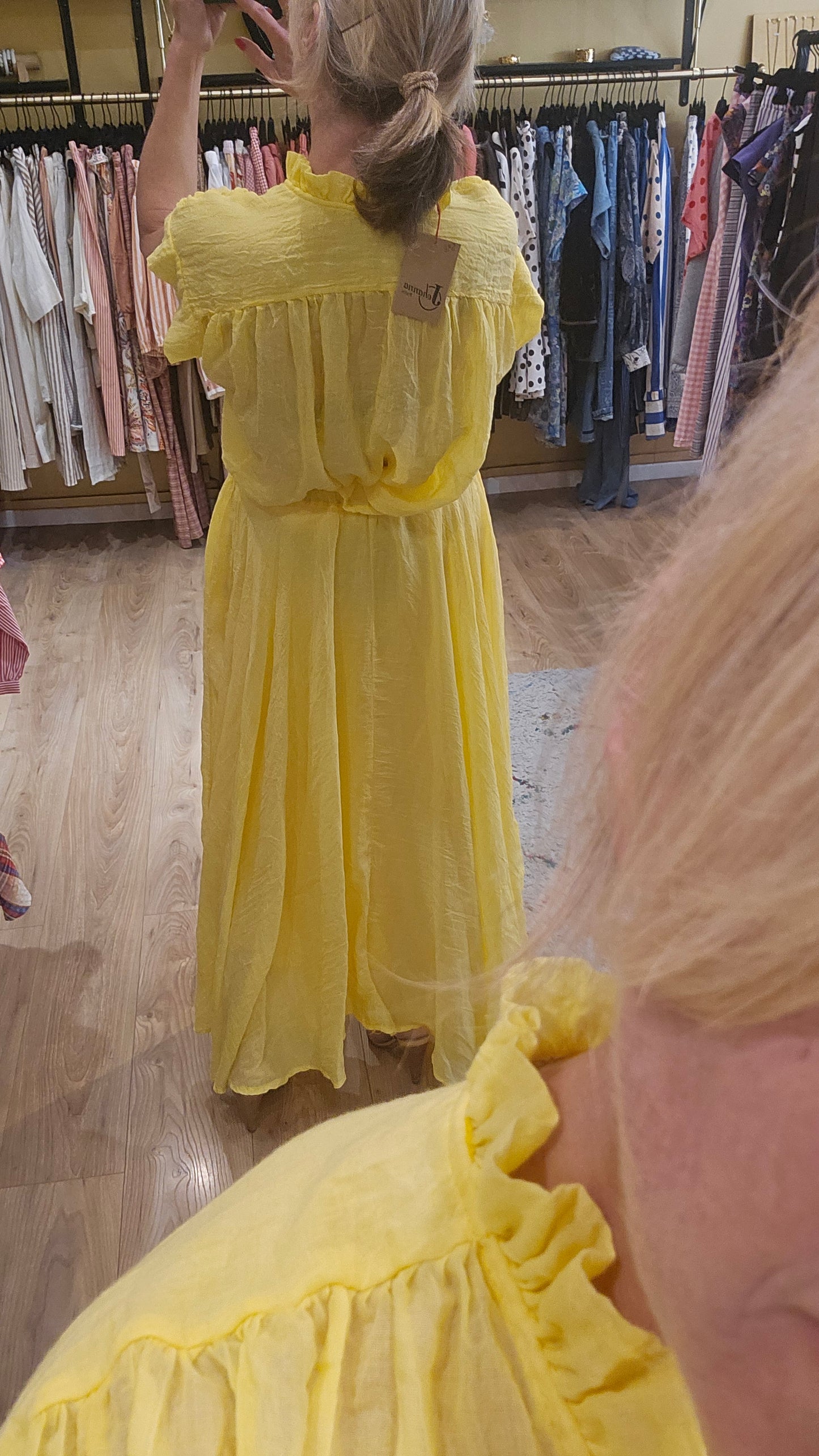 Top jaune Johanna Paris