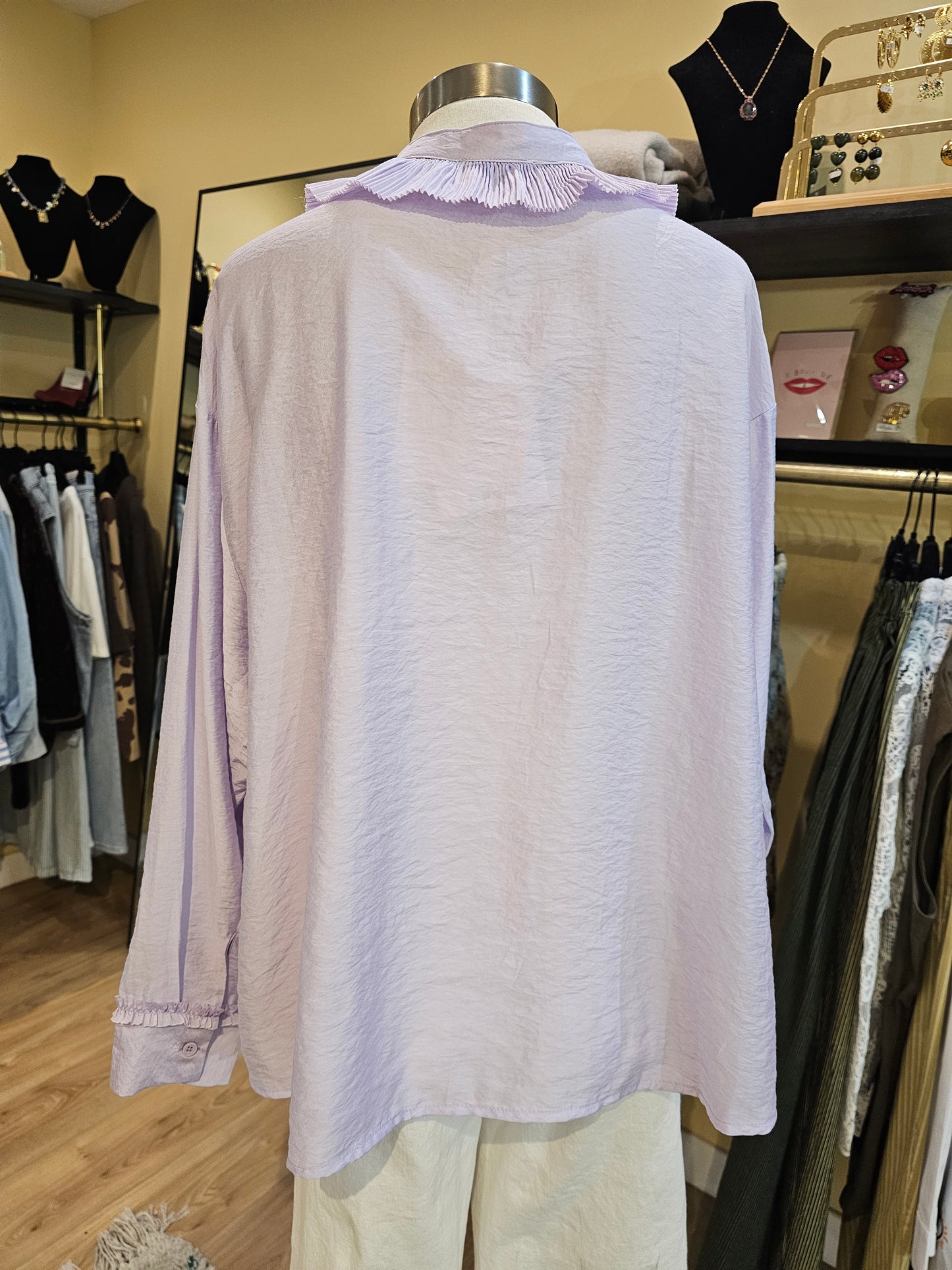 Blouse lilas