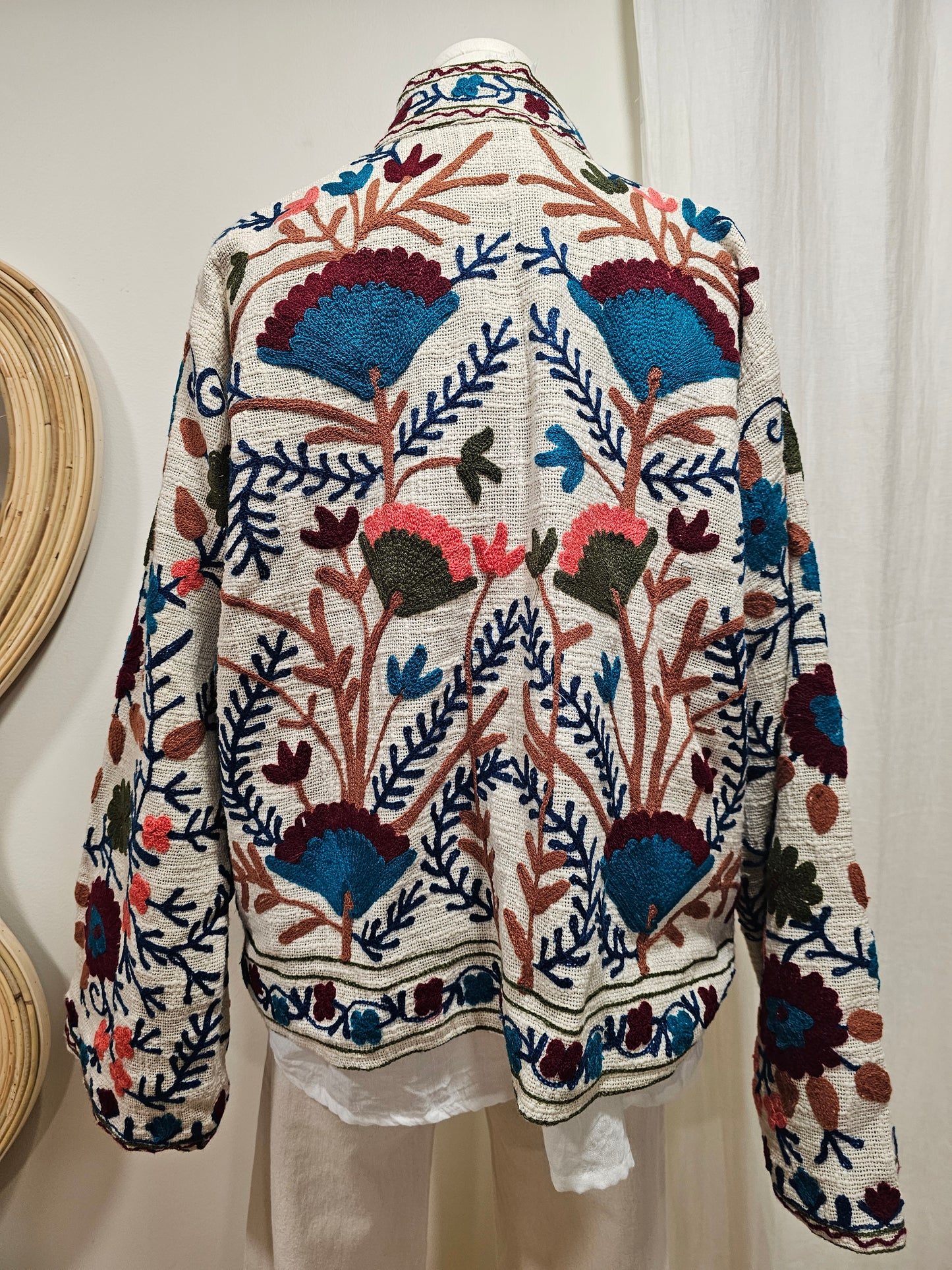 Veste brodée Johanna Paris