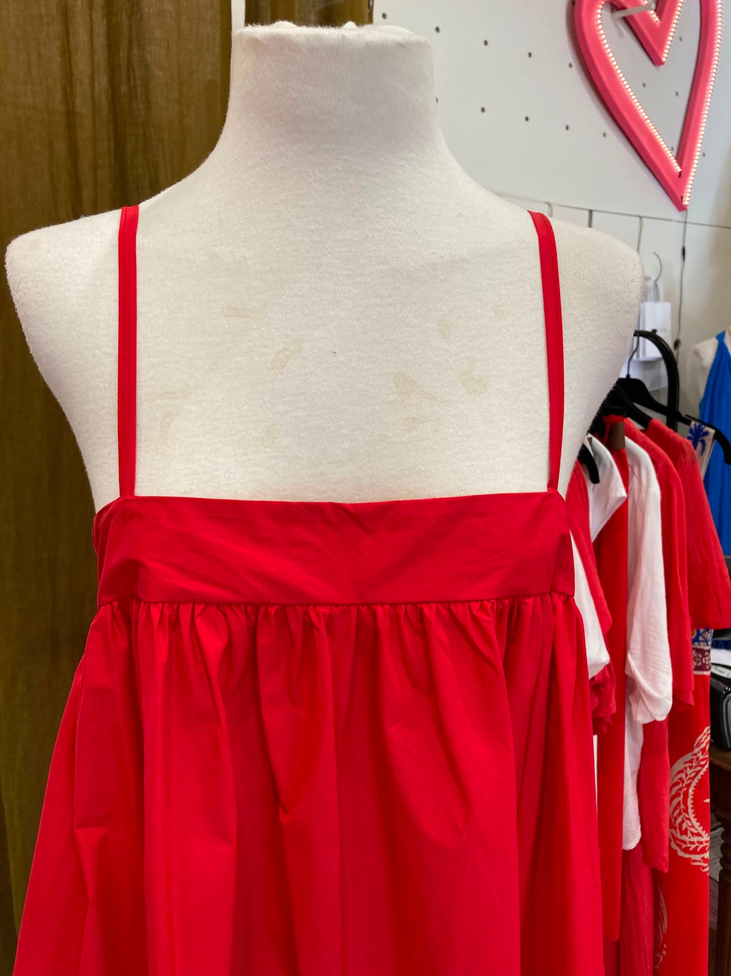Robe rouge johanna paris
