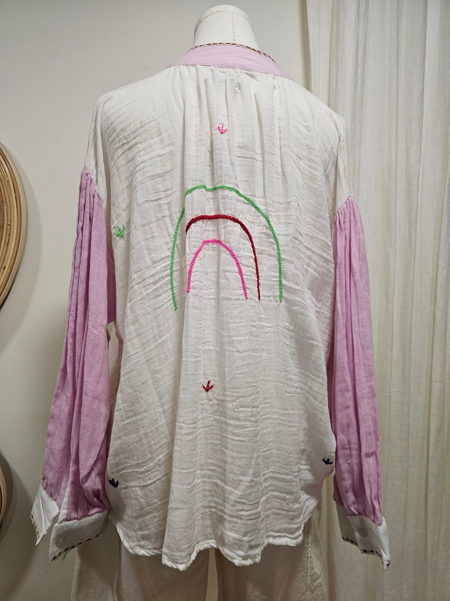Blouse brodée The corner