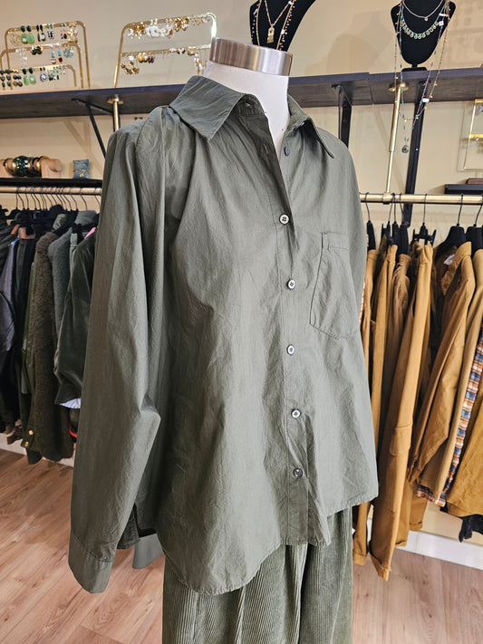 Chemise kaki Johanna Paris
