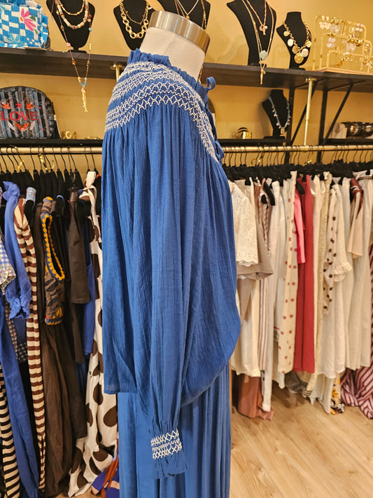 Blouse brodée