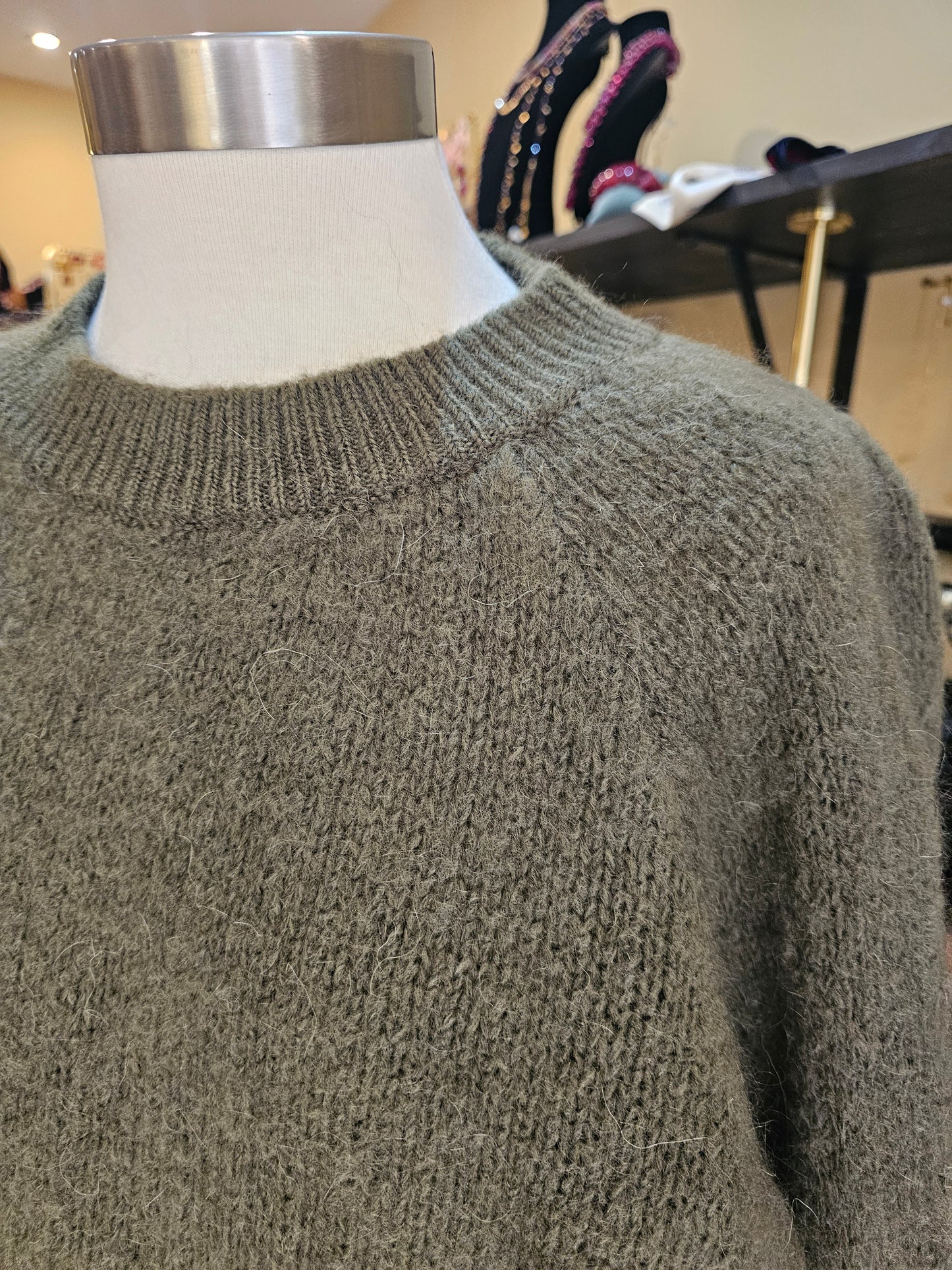 Pull kaki Johanna Paris