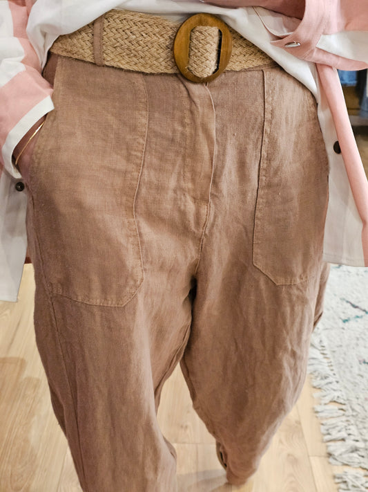 Pantalon en lin