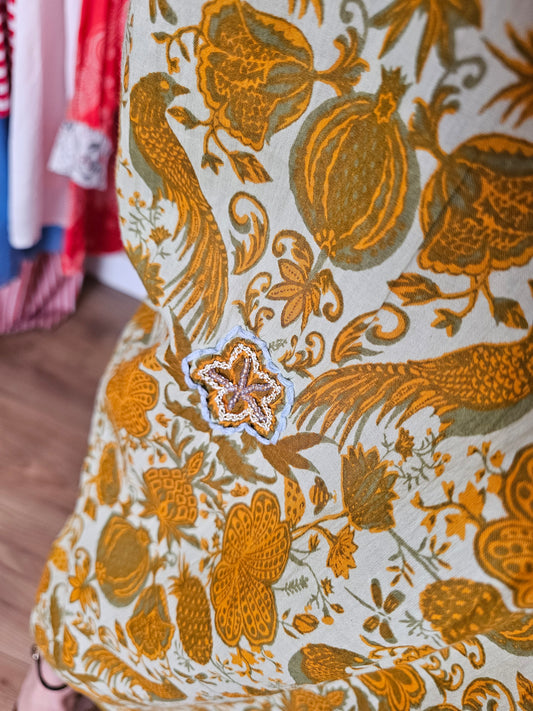 Robe tunique brodée