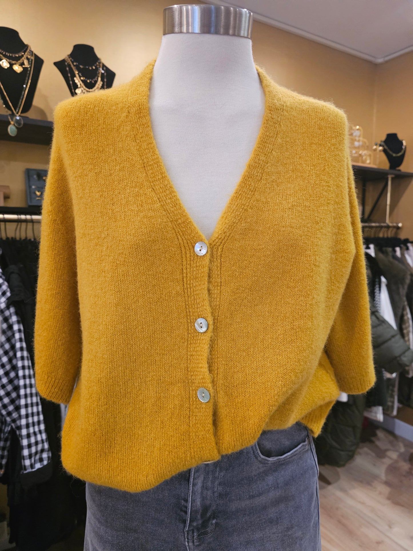 Gilet maïs Johanna Paris