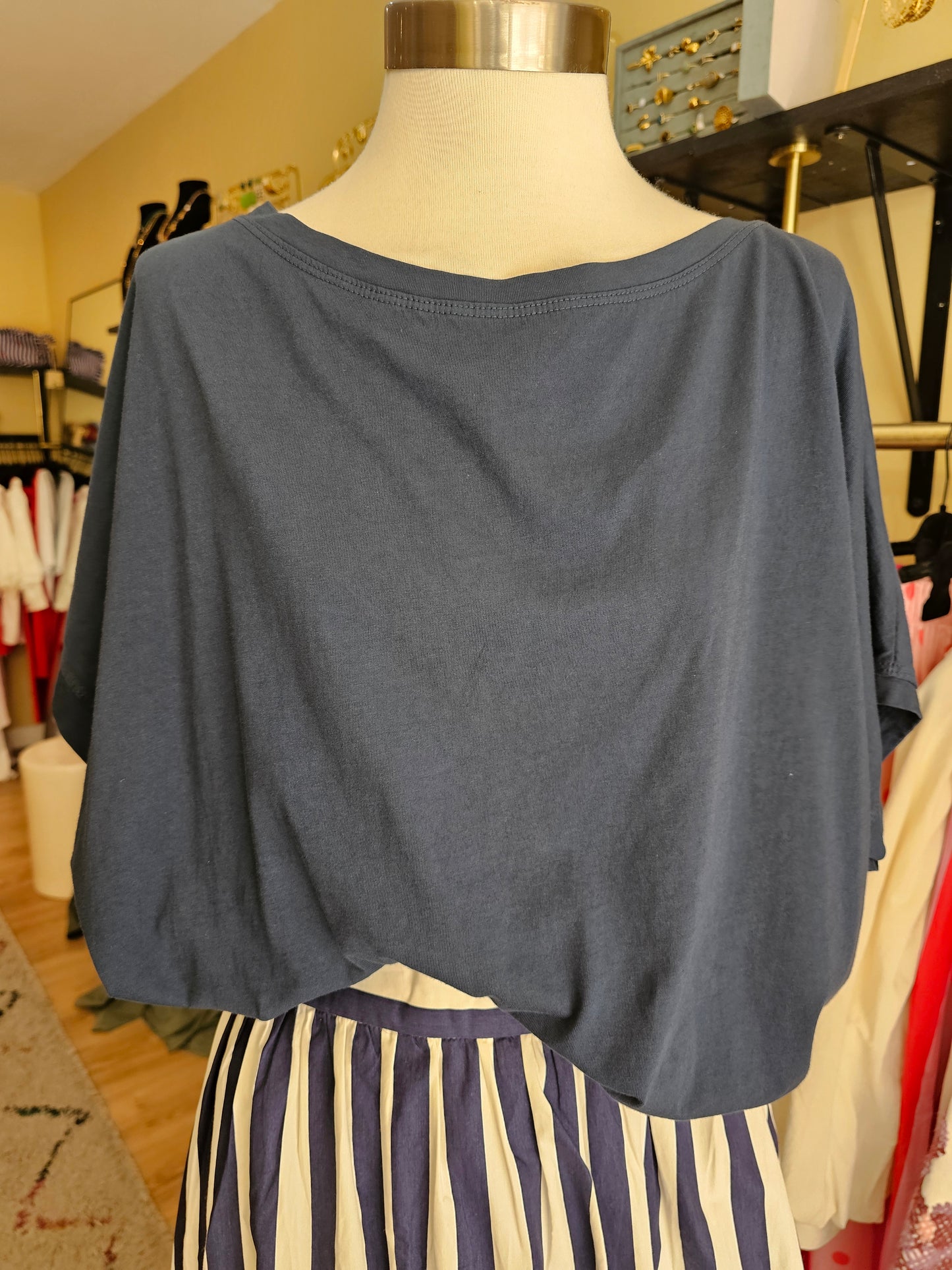 Tshirt biba marine Johanna Paris