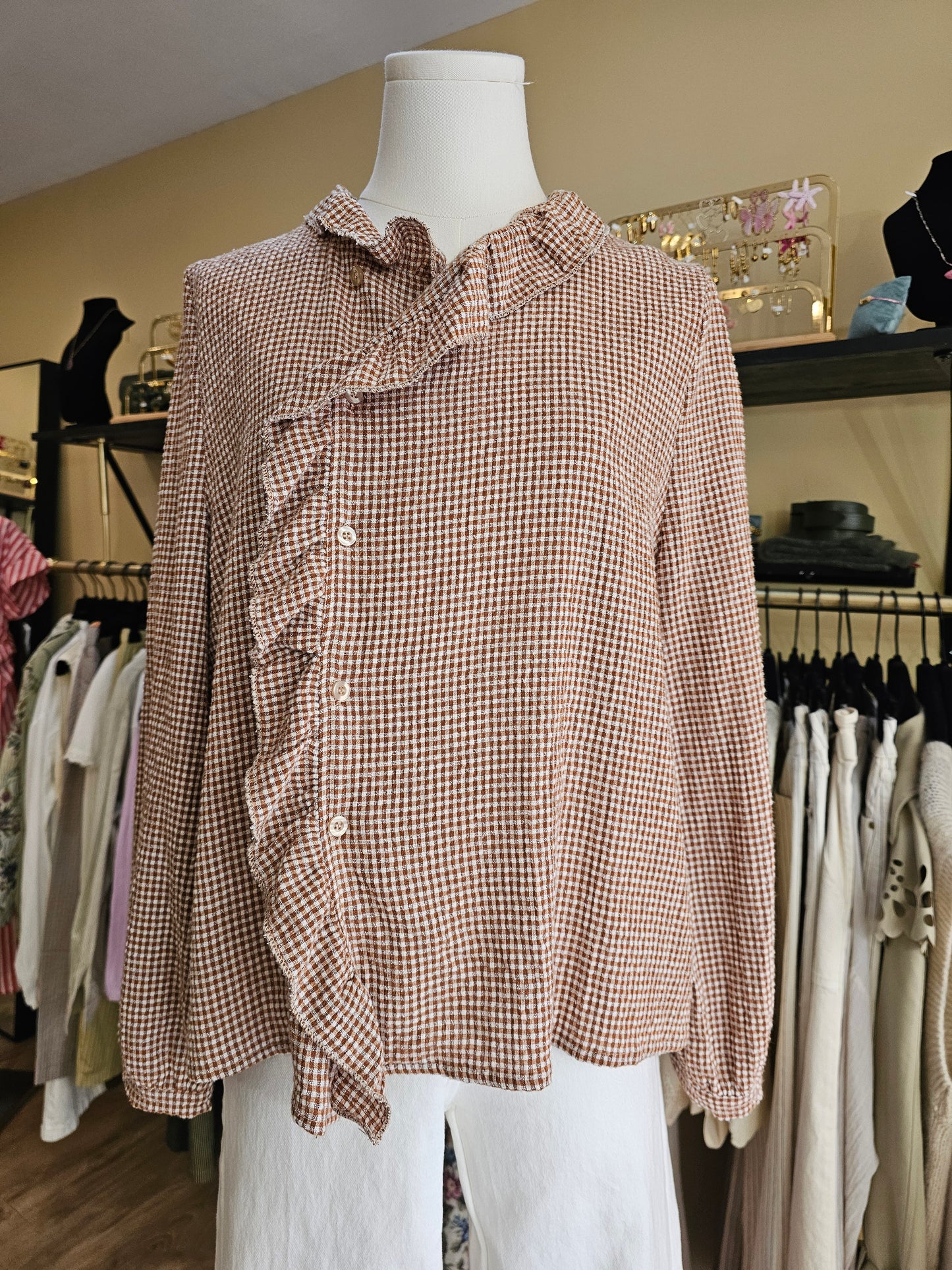 Chemise à carreaux Johanna Paris