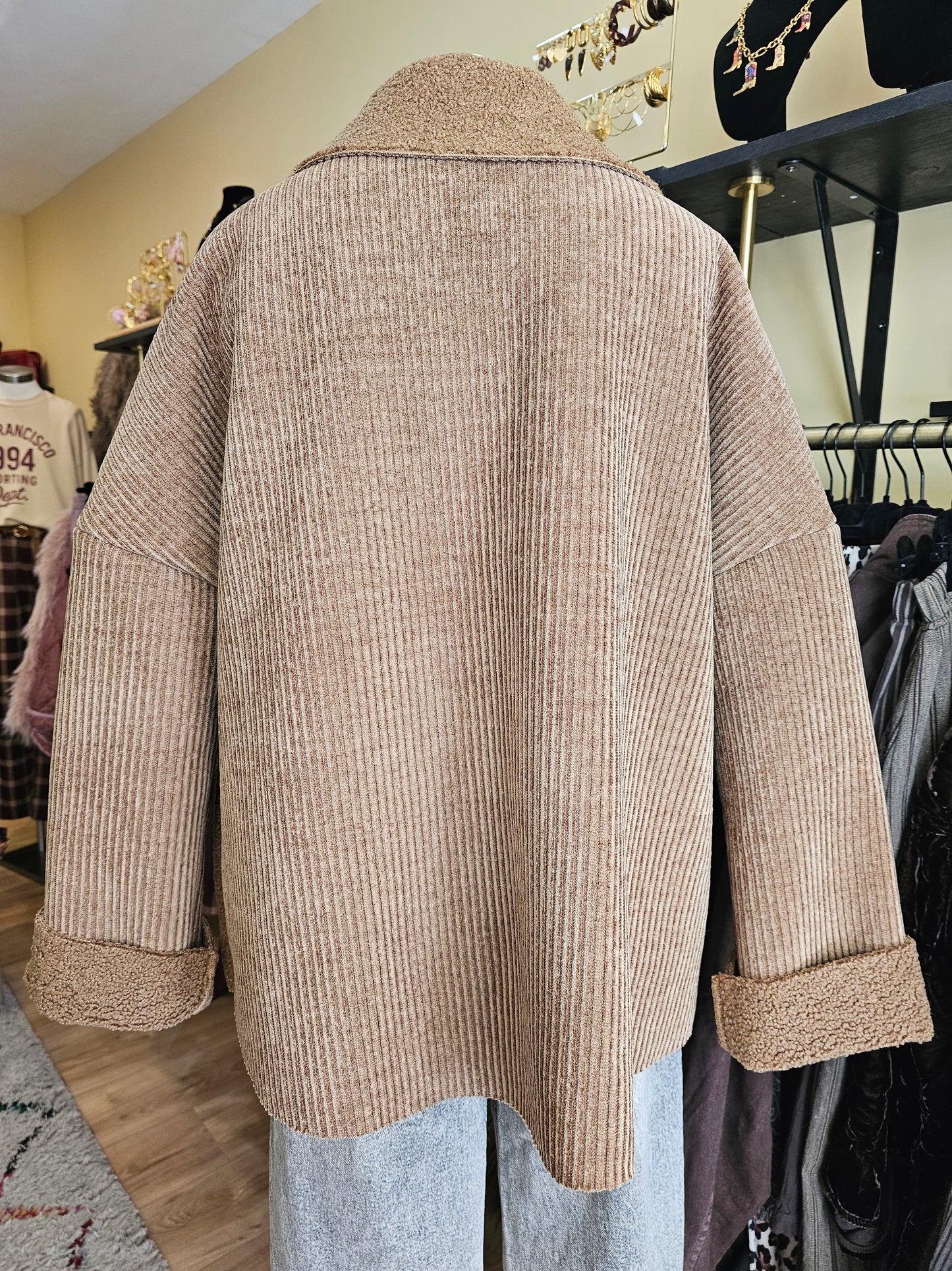 Veste camel Johanna Paris