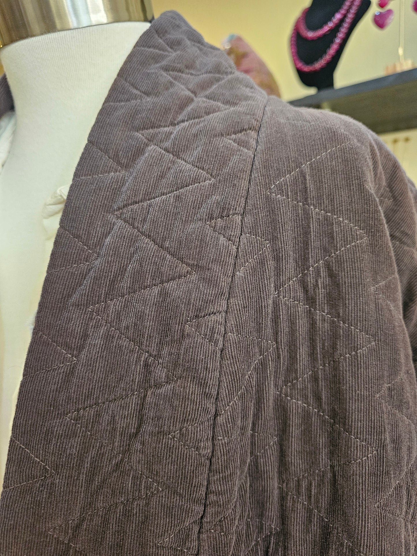 Veste velours sans manche Johanna Paris